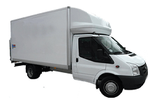 Minibus Hire Oldham - Ford Luton 3.5 ton Tail Box Lift Truck - Truck hire Oldham