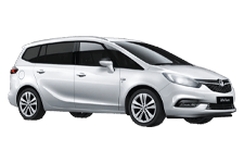 Minibus Hire Oldham - Vauxhall Zafira 5 + 2 - Minibus hire Oldham